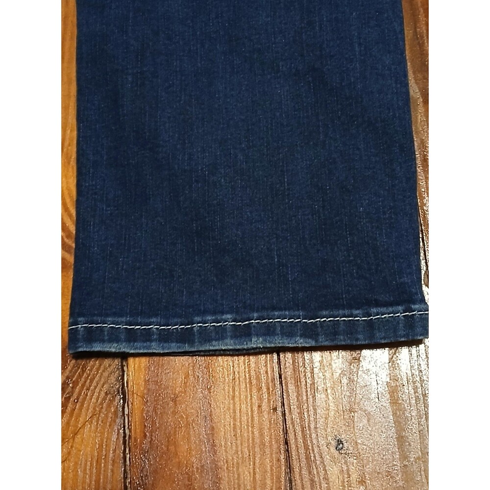 Miss Me 31 Dark Blue Crop Jeans Sequins on back Pockets - Picture 7 of 16